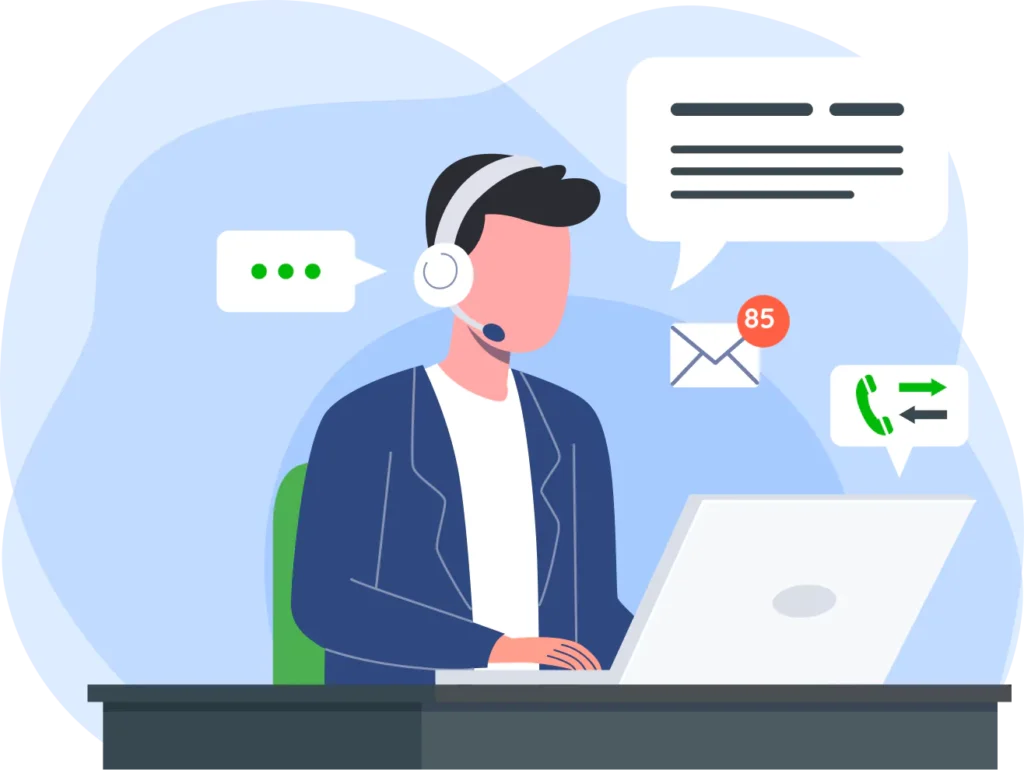 Admin Support illustration